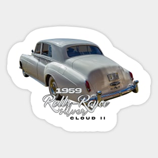 1959 Rolls-Royce Silver Cloud II Sticker